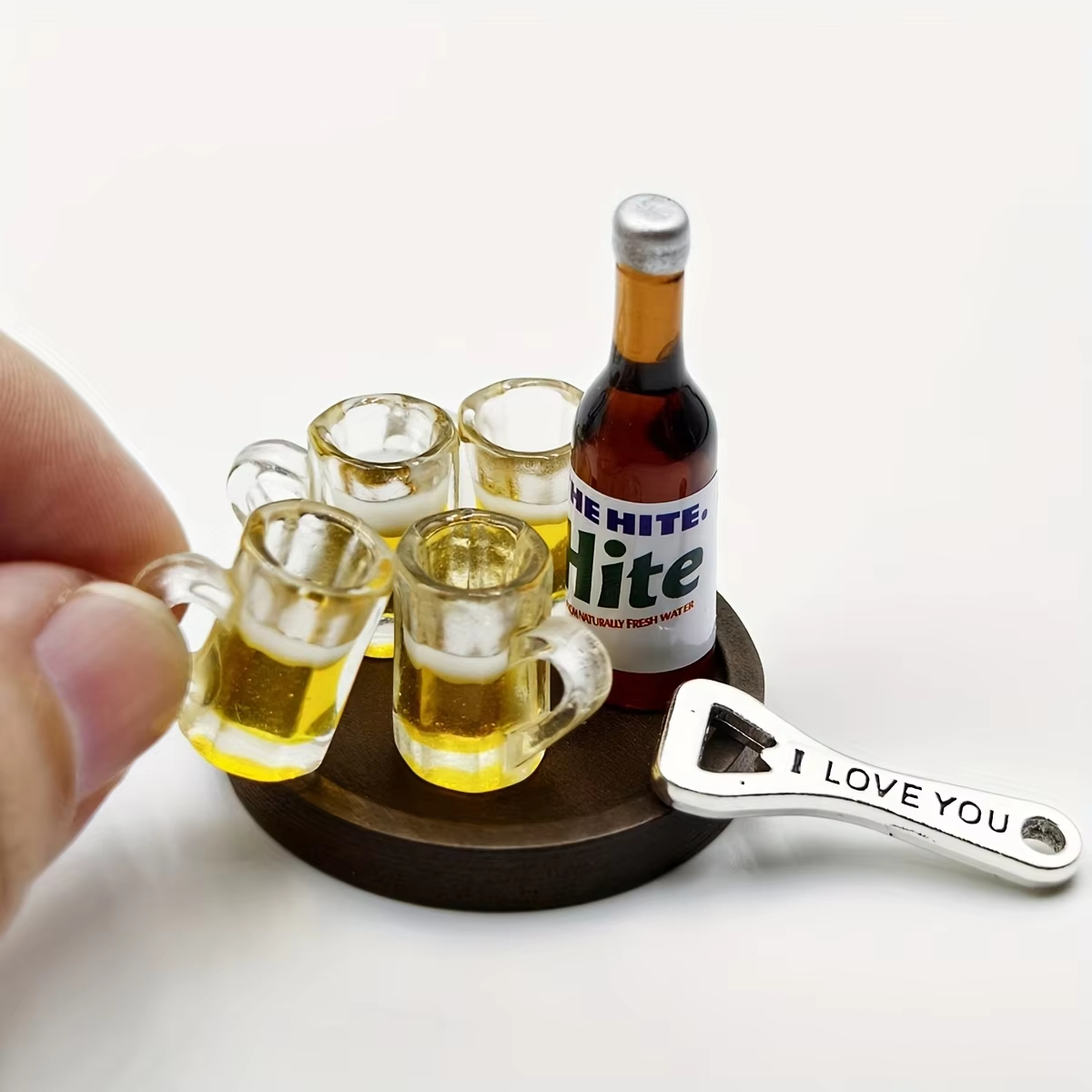 Photography Model - 1:6/1:12 Ölçekli Oyuncak Ev Bira Kupası