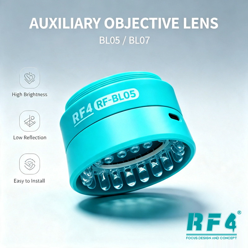 Photography Zooming - RF4 WD165 0.5X 0.7X Yardımcı Mikroskop