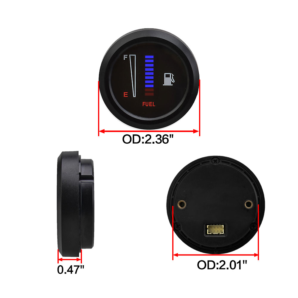 Araba Motosiklet Yakıt Seviyes - Light Meter Incident incelemesi ve fiyatı