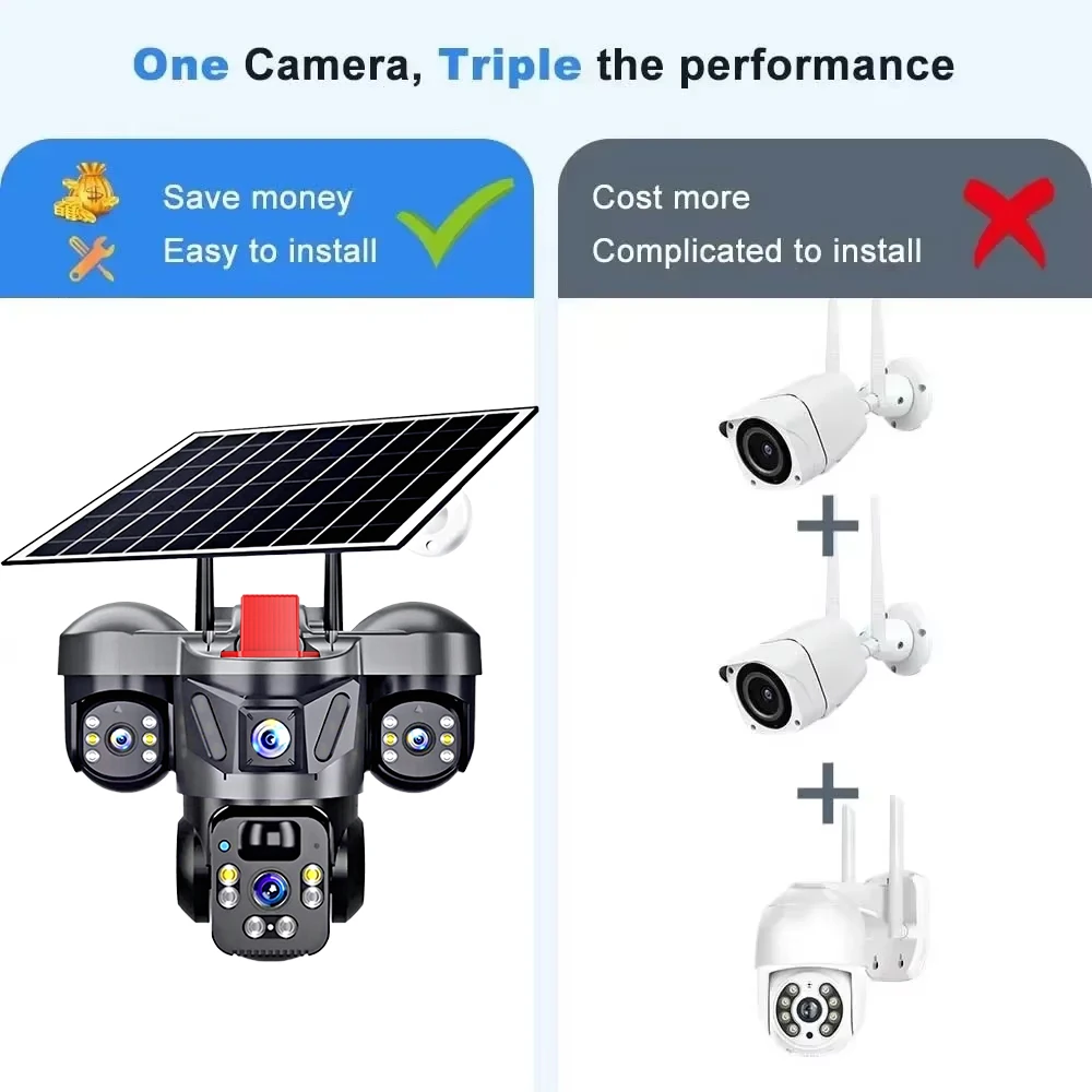KERUI V380 Pro Açık PTZ 6MP WI - Photography Zooming incelemesi ve fiyatı