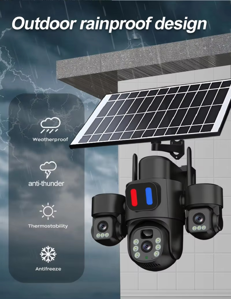 WIFI Güneş Enerjili PTZ Kamera - Photography Zooming incelemesi ve fiyatı