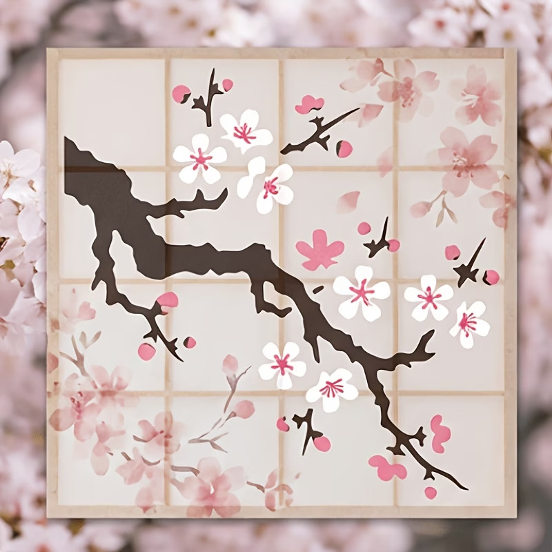 4 adet japon kiraz çiçeği şabl - Photography Model incelemesi ve fiyatı